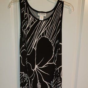 NorthStyle Black & White Jersey Dress